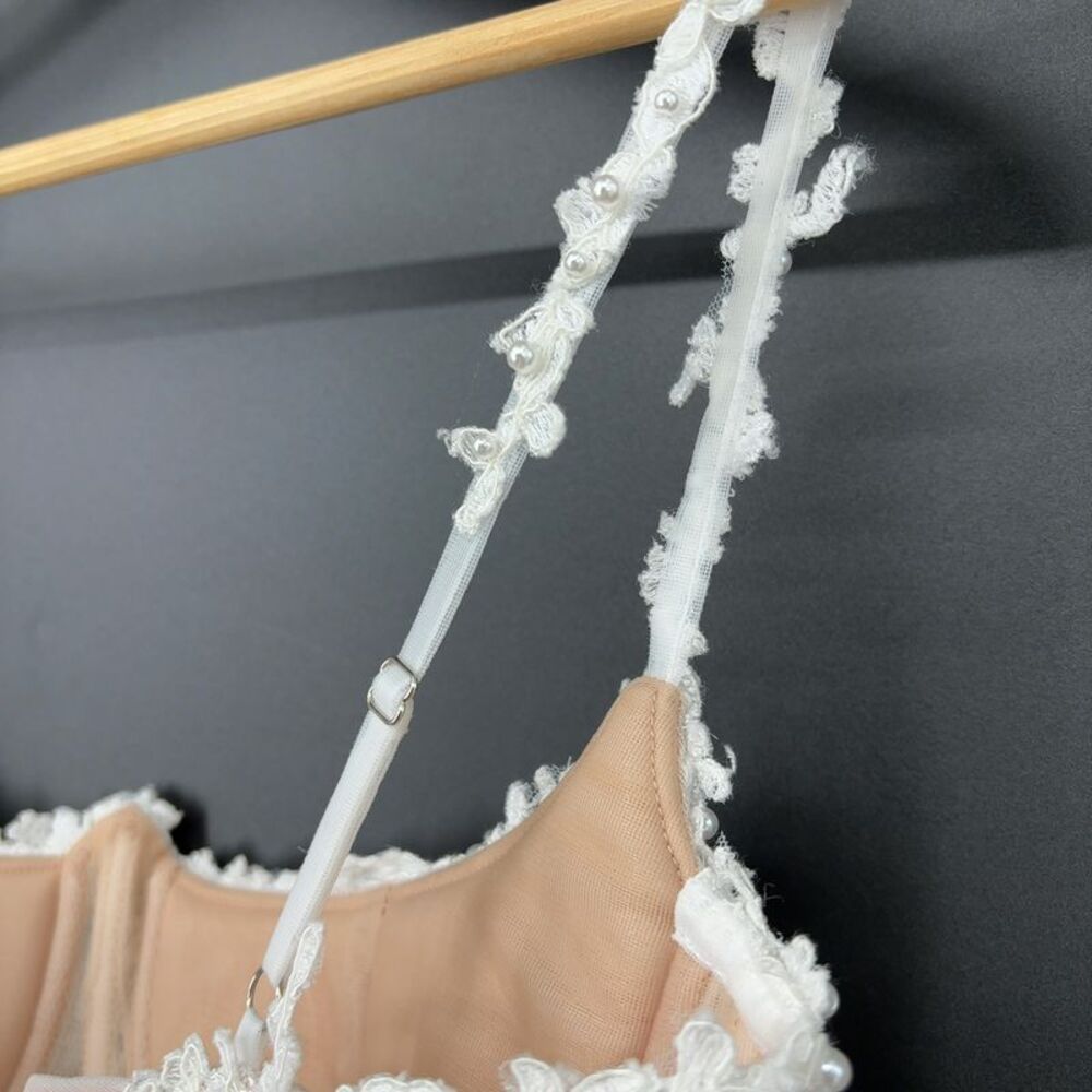 Rosie Etienne Lara Dress in White - Picture 8 of 9